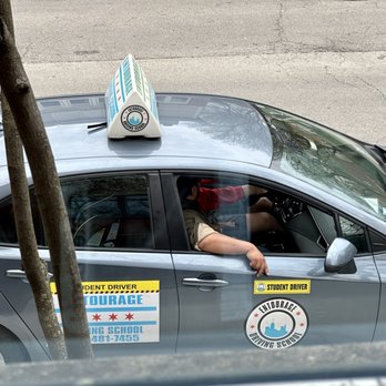 Entourage Driving School - Entourage Driving School Pick up vehicle - Driving Schools Near Me - Chicago, Illinois