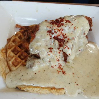 900 Grayson - Demon lover with gravy. It would have been better to have it served on the side for dipping instead - Breakfast & Brunch Near Me - Berkeley, California