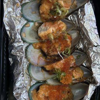 Goku Sushi - Overpriced baked mussels with no sauce - Sushi Bars Near Me - San Jose, California Goku Sushi - Overpriced baked mussels with no sauce - Sushi Bars Near Me - San Jose, California