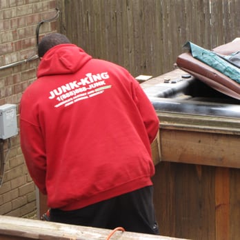 Junk King Fairfax - Hot Tub Demo and Haul Away - Junk Removal & Hauling Near Me - Capitol Heights, Maryland