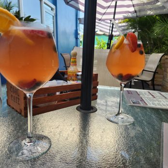Too Cool Cafe - Delicious mango sangria - New American Near Me - Indian Harbour Beach, Florida Too Cool Cafe - Delicious mango sangria - New American Near Me - Indian Harbour Beach, Florida