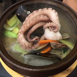 Fine Noodles - Seafood stew
