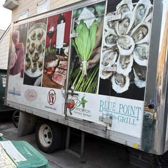 Blue Point Grill - There truck parked in the back - Seafood Near Me - Princeton, New Jersey