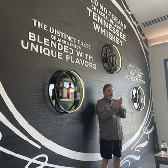 The Jack Daniel Distillery - This is in the tasting room. Micheal explained each whiskey as we sampled 6 different styles. My favorite was the blackberry liqueur. - Distilleries Near Me - Lynchburg, Tennessee The Jack Daniel Distillery - This is in the tasting room. Micheal explained each whiskey as we sampled 6 different styles. My favorite was the blackberry liqueur. - Distilleries Near Me - Lynchburg, Tennessee