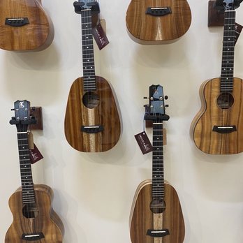 Kanileʻa ʻUkulele & Guitar - Their walls are covered with Ukeleles!  All shapes, sizes and prices.  Great selection and knowledgeable and helpful employees. - Musical Instruments & Teachers Near Me - Kaneohe, Hawaii