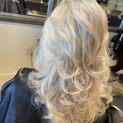 Legends Salon - Highlights and hair cut by Jody