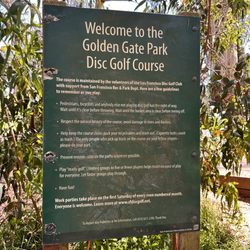 Golden Gate Disc Golf Course - Welcome