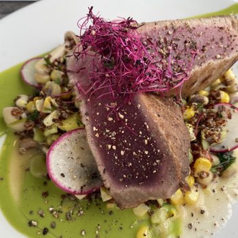 Aqua Restaurant - Fresh Catch of the day- Big Eye Tuna - Seafood Near Me - Duck, North Carolina Aqua Restaurant - Fresh Catch of the day- Big Eye Tuna - Seafood Near Me - Duck, North Carolina