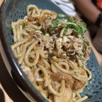 NEP Cafe - Irvine - Egg yolk pasta with crab meat? Forgot the name - Breakfast & Brunch Near Me - Irvine, California