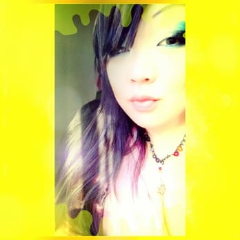 Simply Samantha - My fantastic peekaboo purple highlights by Sam! - Hair Stylists Near Me - Redwood City, California