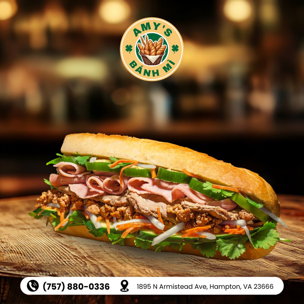 Food from Amy's Bánh Mì 