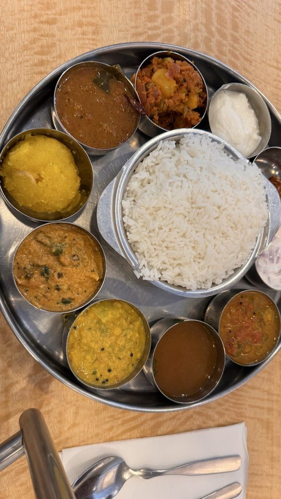 Food from Saravanaa Bhavan