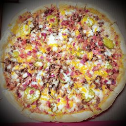 Bacon Cheeseburger Pizza Bacon Cheeseburger Pizza