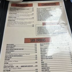 Sol Mexican Restaurant - Menu