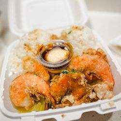 Broke Da Mouth Grindz - Kapolei - Garlic Butter Shrimp