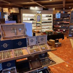 Huge walk in humidor. Many brands/vitolas of cigars. Cant go wrong.