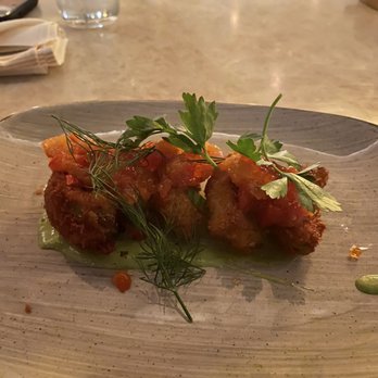 Red Rooster Overtown - "Chicken-Fried" Green Tomatoes - Cocktail Bars Near Me - Miami, Florida Red Rooster Overtown - "Chicken-Fried" Green Tomatoes - Cocktail Bars Near Me - Miami, Florida
