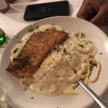 Angie's Seafood - Salmon Alfredo - Seafood Near Me - Baltimore, Maryland