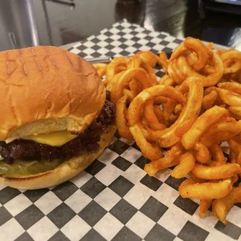 Long Bridge Pizza - Smash Smack Stack Cheeseburger and Curly Fries!!! - Pizza Near Me - San Francisco, California Long Bridge Pizza - Smash Smack Stack Cheeseburger and Curly Fries!!! - Pizza Near Me - San Francisco, California