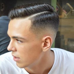 The photo I showed the barber that he completely ignored
