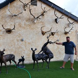 Antler Liquor & Motel - Stop it you perverted people.... it is not what it seems. That fawn is not watching that doe get an enema....nothing else to see here