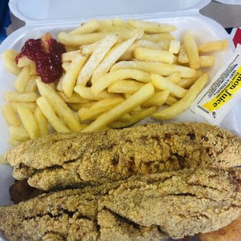 Hooks Fish & Chicken - Fish and shrimp and fries - Fast Food Near Me - North Lauderdale, Florida