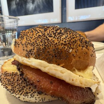 Daily Provisions - Upper West Side - Bacon, Egg & Cheese Sandwich - Cafes Near Me - New York, New York Daily Provisions - Upper West Side - Bacon, Egg & Cheese Sandwich - Cafes Near Me - New York, New York