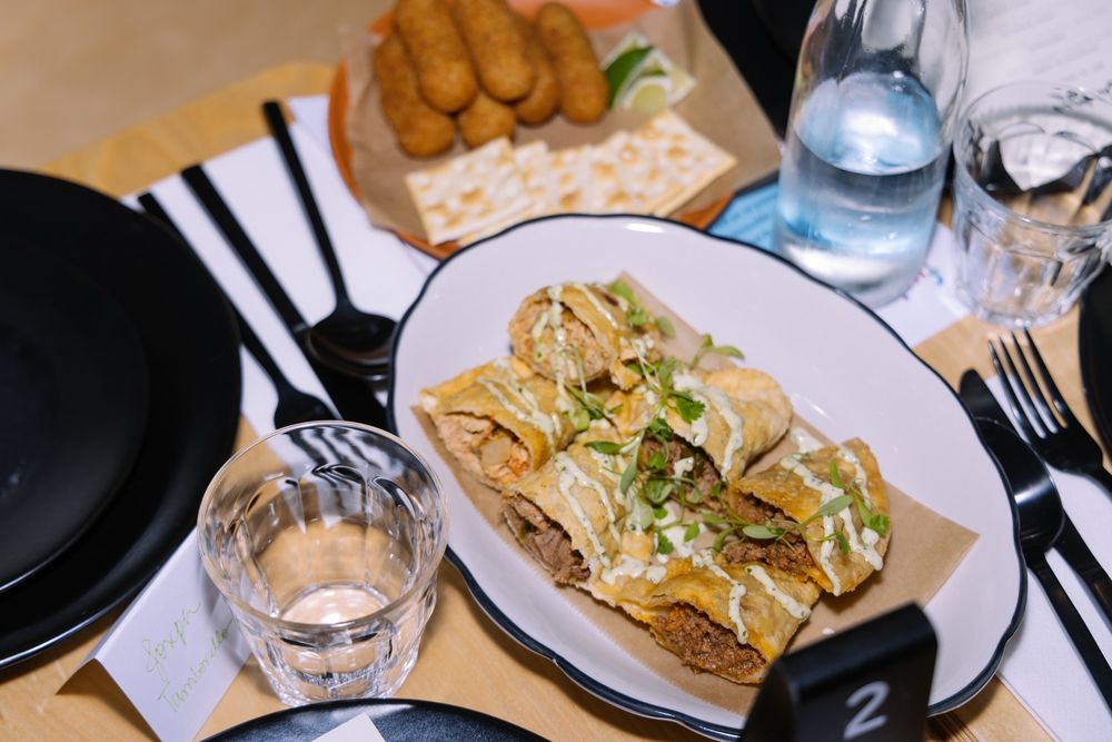 Food from Black Bean Deli