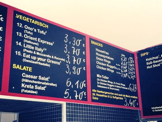 Menu photo 2 Burgerium Berlin, BE Menu photo 2 Burgerium Berlin, BE