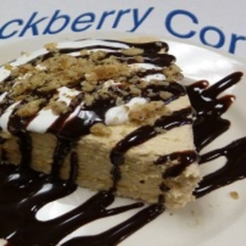Blackberry Corners Tavern - Peanut butter pie - I dream about this pie and wake up drooling - Pizza Near Me - Martin, Ohio