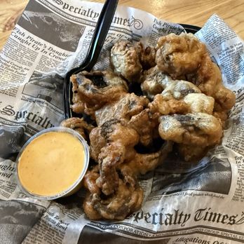 Gronks Grill & Bar - Supposed fresh beer battered mushrooms - Burgers Near Me - Superior, Wisconsin