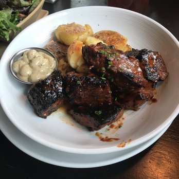 Local Kitchen & Beer Bar - Steak tips are marinated for two days - New American Near Me - Fairfield, Connecticut Local Kitchen & Beer Bar - Steak tips are marinated for two days - New American Near Me - Fairfield, Connecticut