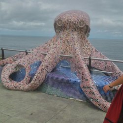 Ciudad de La Coruña - Mosaik Krake