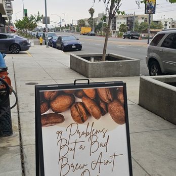 The Mental Bar - Front of shop and street parking - Coffee & Tea Near Me - San Diego, California