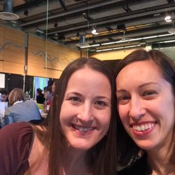 Seattle Doula Partners - Autumn and Jocelyn at a doula conference