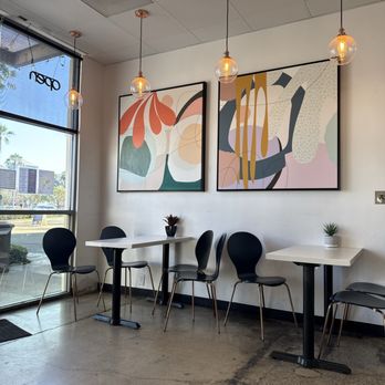 Piccolo Coffee - Some seating - Coffee & Tea Near Me - Brea, California