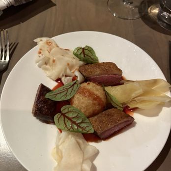 Woods Hill Pier 4 - Duck (half) breast - New American Near Me - Boston, Massachusetts Woods Hill Pier 4 - Duck (half) breast - New American Near Me - Boston, Massachusetts
