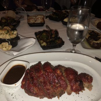 Steak 48 - Meatloaf, Mac and Cheese, Brussel Sprouts, Potato Au Gratin, Truffle Potato - Steakhouses Near Me - Houston, Texas Steak 48 - Meatloaf, Mac and Cheese, Brussel Sprouts, Potato Au Gratin, Truffle Potato - Steakhouses Near Me - Houston, Texas