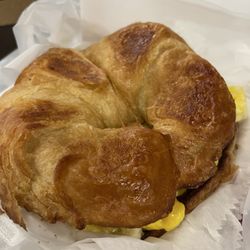 Breakfast croissant