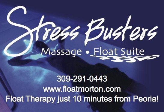 Stress Busters Massage & Float Suite Logo