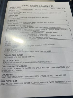 Menu photo 8 Shakers Public House Worthington, OH