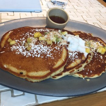 Kost - Coconut pancakes - American Near Me - Toronto, Ontario Kost - Coconut pancakes - American Near Me - Toronto, Ontario