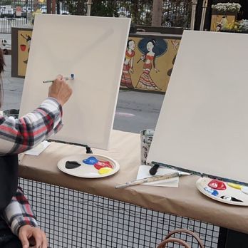 Brushstrokes + Beverages - Art Classes Near Me - Long Beach, California Brushstrokes + Beverages - Art Classes Near Me - Long Beach, California
