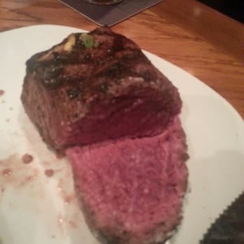 Outback Steakhouse - My husband who never sends anything back got this medium steak. :( too rare even for me. - Steakhouses Near Me - Delray Beach, Florida Outback Steakhouse - My husband who never sends anything back got this medium steak. :( too rare even for me. - Steakhouses Near Me - Delray Beach, Florida