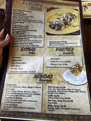 Menu photo 7 La Cabana Restaurant Acton, CA