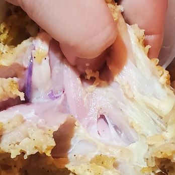 KFC - WARNING !!!!!!!! RAW CHICKEN SEVERED HERE !!! - Chicken Wings Near Me - Cathedral City, California KFC - WARNING !!!!!!!! RAW CHICKEN SEVERED HERE !!! - Chicken Wings Near Me - Cathedral City, California