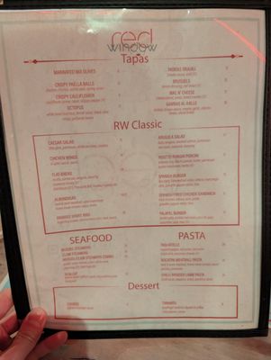 Menu photo 2 Red Window San Francisco, CA