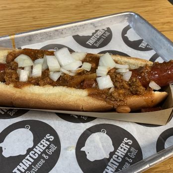 Thatcher's Barbecue & Grill - Chilly Willy Dog - American Near Me - Calhoun, Georgia Thatcher's Barbecue & Grill - Chilly Willy Dog - American Near Me - Calhoun, Georgia