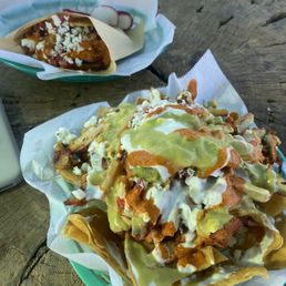 Nachos with chicken Nachos with chicken