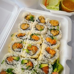 Ikaho Sushi Japanese Restaurant - 3 roll lunch special - $16 ordered on door dash, $14.95 in person